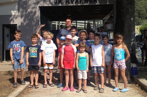 Škola jedrenja za djecu 2013