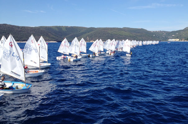 Rabačka regata 2013., rezultati prvog dana