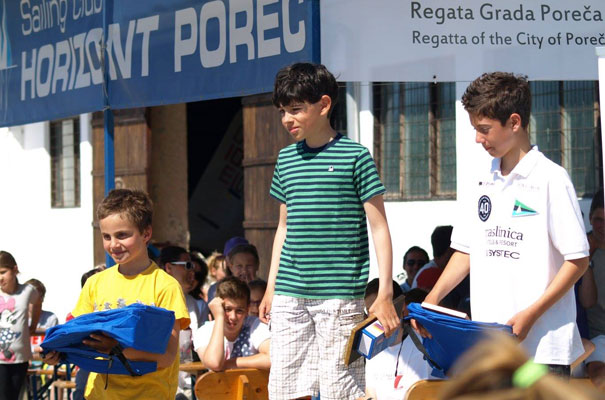 Regata Grada Poreča 2014. Emanuel Skočibušić drugi u konkurenciji dječaka do 12 godina!