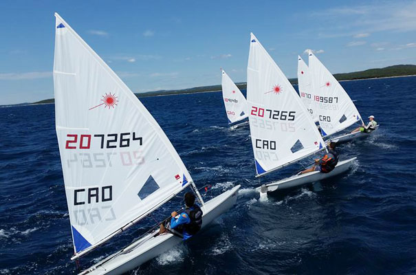 Otvoreno prvenstvo Istarske županije za klase Laser 4.7 i Laser Radial. Antonio Milevoj treći!